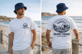 Henry Fisher White tee n/logo