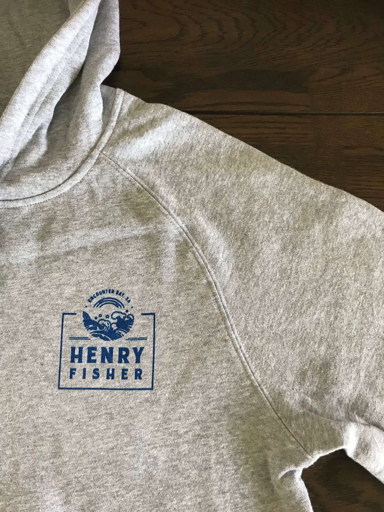 Grey and 2025 blue sweatshirt